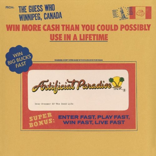 the album cover for Guess Who - Artifical Paradise