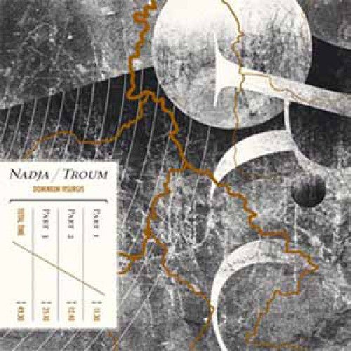 the album cover for Nadja/Troum - Dominium Visurgis