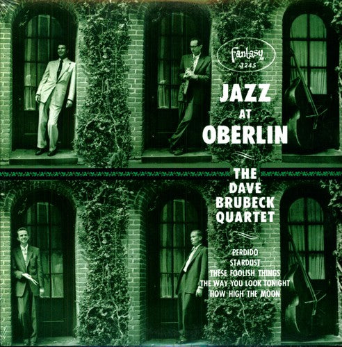 the album cover for The Dave Brubeck Quartet - Jazz At Oberlin [LP]