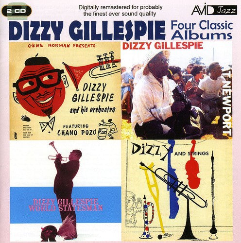 the album cover for Dizzy Gillespie Jam - Four Classic Albums [Import]