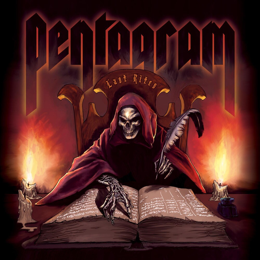 the album cover for Pentagram - Last Rites