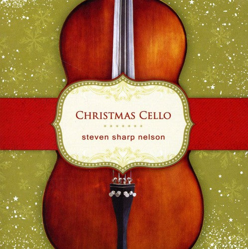 the album cover for Steven Sharp Nelson - Christmas Cello