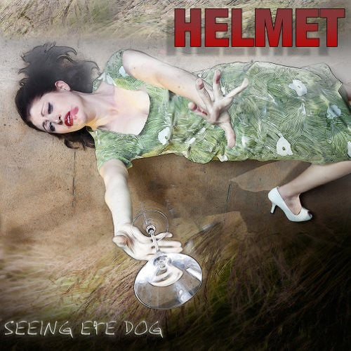 the album cover for Helmet - Seeing Eye Dog