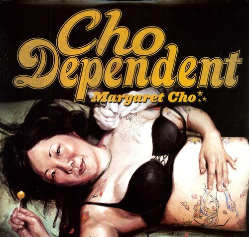 the album cover for Margaret Cho - Cho Dependent