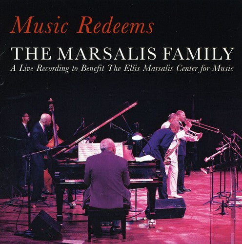 the album cover for Marsalis Family - Music Redeems