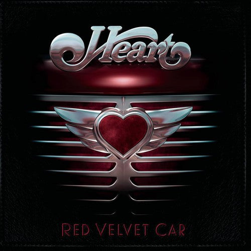 the album cover for Heart - Red Velvet Car