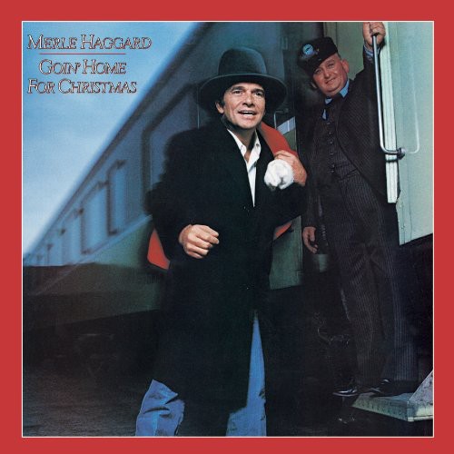 the album cover for Merle Haggard - Goin Home for Christmas