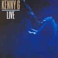 the album cover for Kenny G - Live