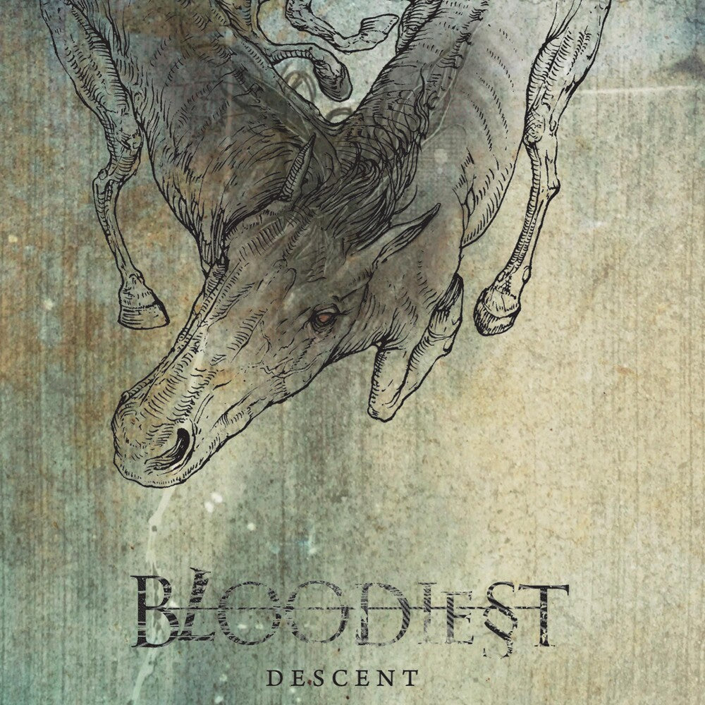 the album cover for Bloodiest - Descent
