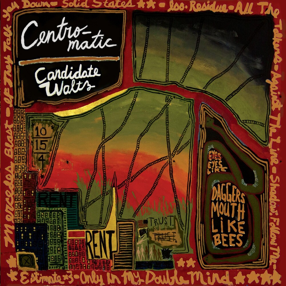 the album cover for Centro-Matic - Candidate Waltz