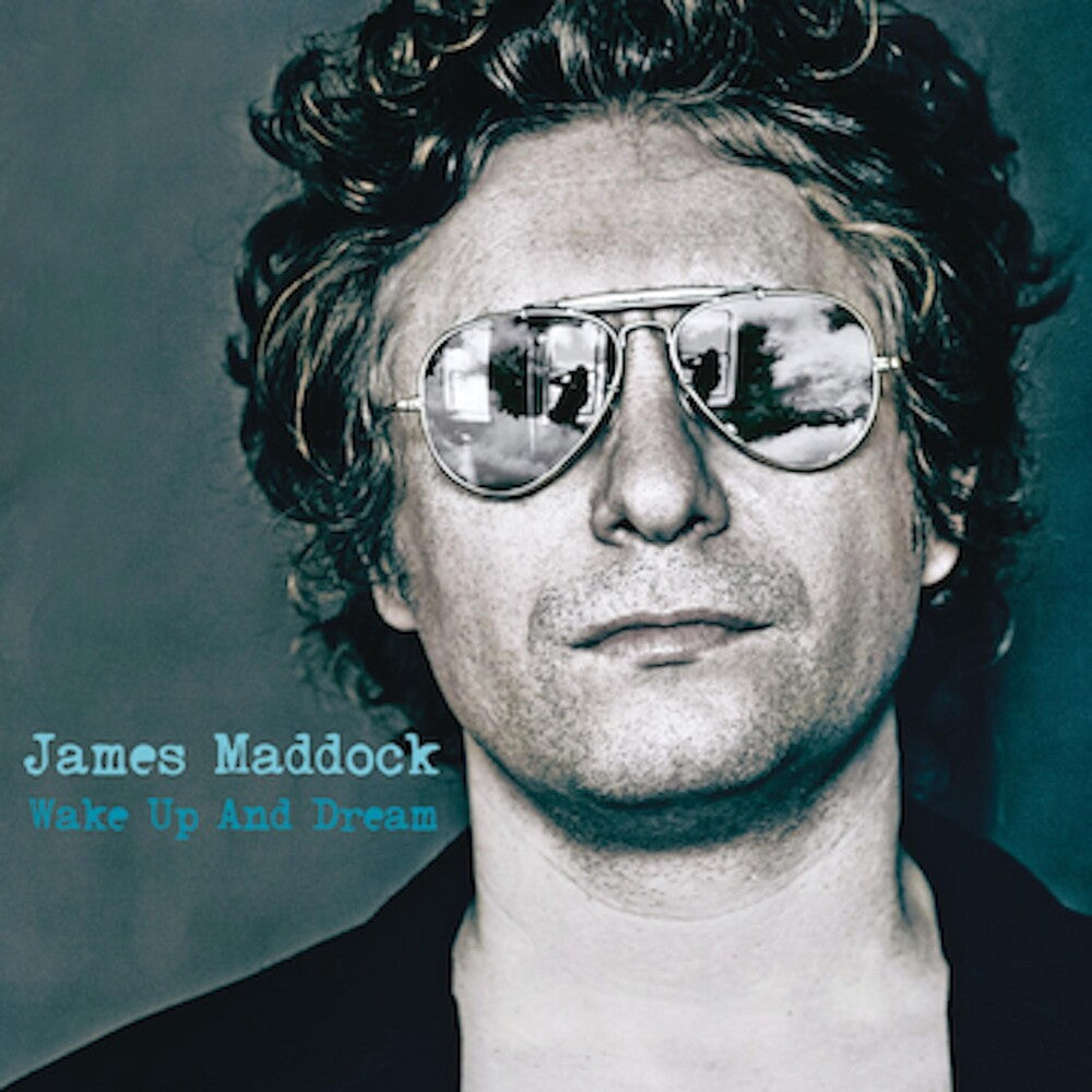 the album cover for James Maddock - Wake Up and Dream