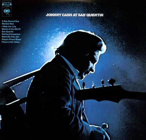 the album cover for Johnny Cash - At San Quentin