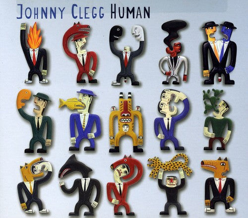the album cover for Johnny Clegg - Human