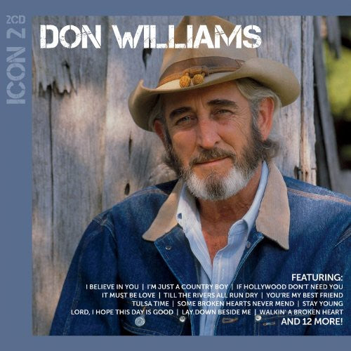 the album cover for Don Williams - Icon