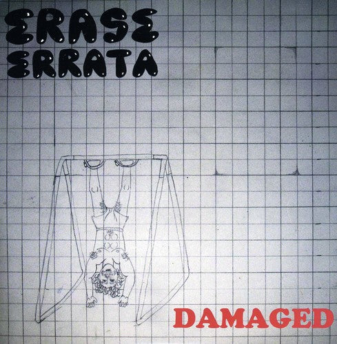 the album cover for Erase Errata - Damaged