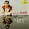 the album cover for Pierre-Laurent Aimard - Piano Concertos / Miroirs