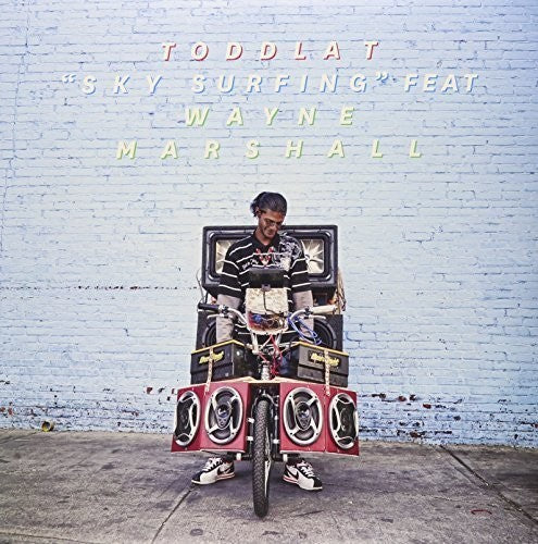 the album cover for Toddla T - Sky Surfing