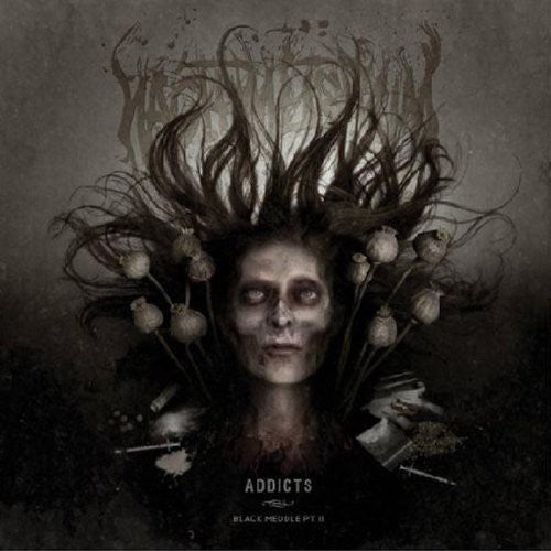 the album cover for Nachtmystium - Addicts Black Meddle Pt Ii [Limited Edition] [Colored Vinyl] [180 Gram]