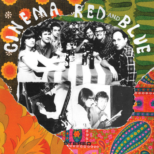 the album cover for Cinema Red & Blue - Cinema Red and Blue