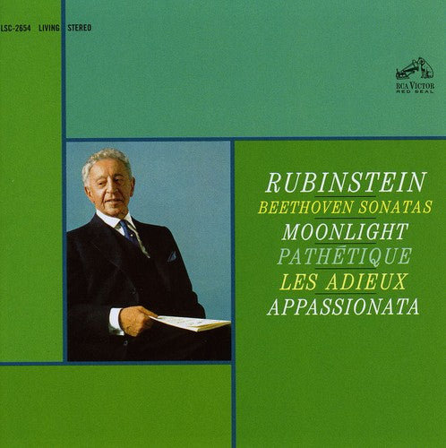 the album cover for Arthur Rubinstein - Sonatas