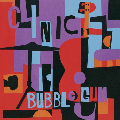 the album cover for Clinic - Bubblegum