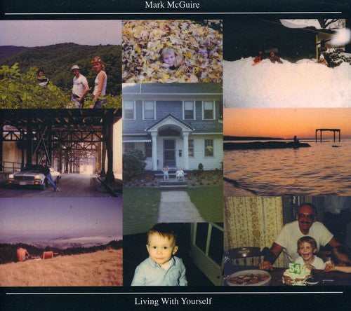 the album cover for Mark Mcguire - Living with Yourself