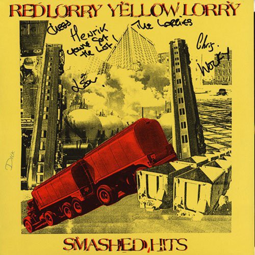 the album cover for Red Lorry Yellow Lorry - Smashed Hits