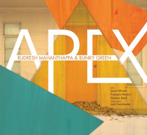 the album cover for Rudresh Mahanthappa /Green - Apex