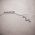 the album cover for Kentucky Knife Fight - We're All Nameless Here