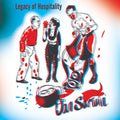 the album cover for Dan Sartain - Legacy of Hospitality