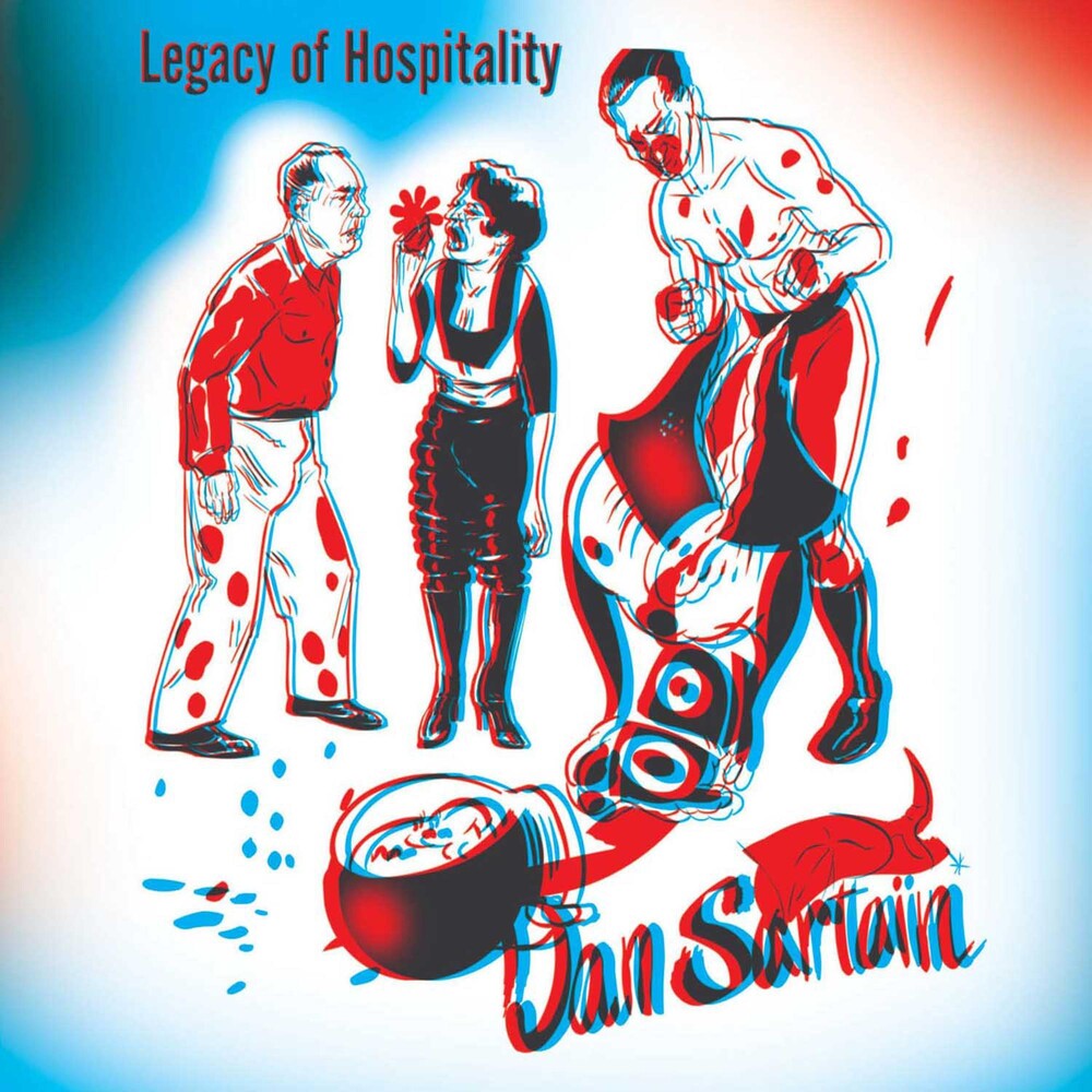 the album cover for Dan Sartain - Legacy of Hospitality