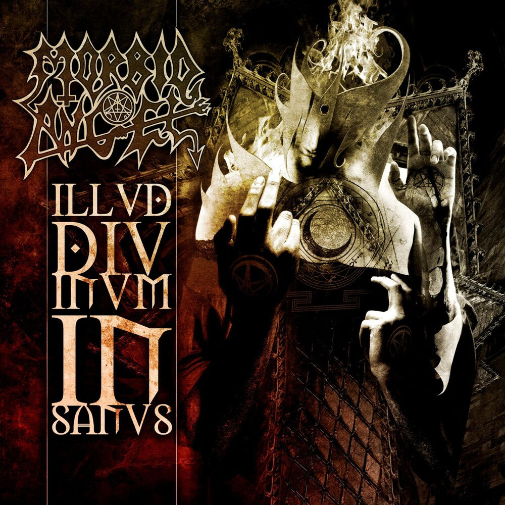 the album cover for Morbid Angel - Illud Divinum Insamus