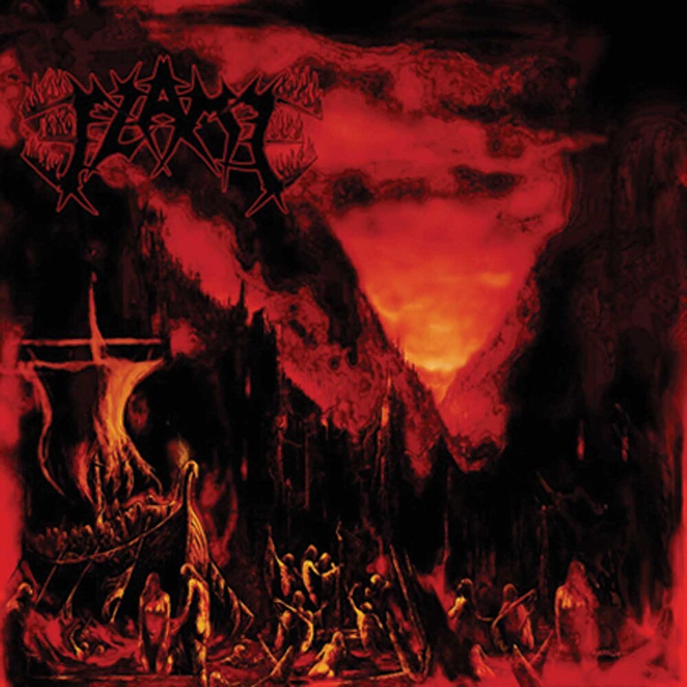 the album cover for Flame - March Into Firelands
