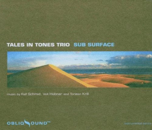 the album cover for Sub Surface - Tales in Tones Trio