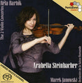 the album cover for Dvorak/Szymanowski - 2 Violin Concertos