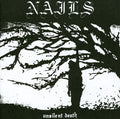 the album cover for Nails - Unsilent Death