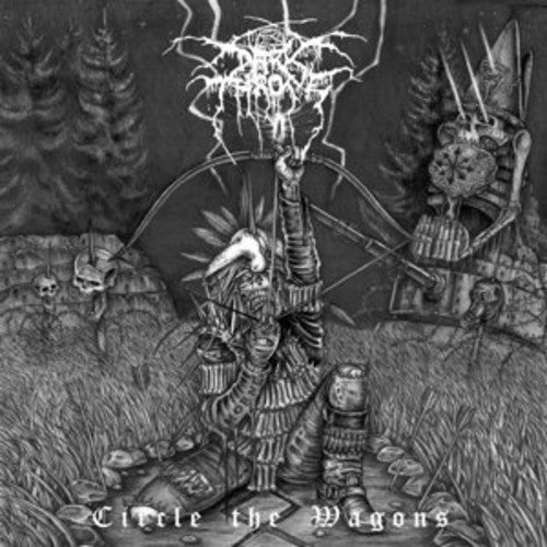 the album cover for Darkthrone - Circle the Wagons