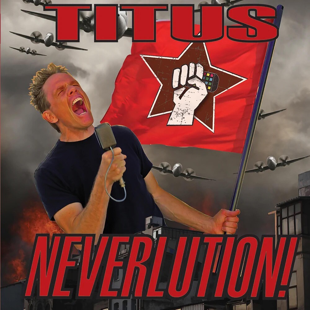 the album cover for Christopher Titus - Neverlution