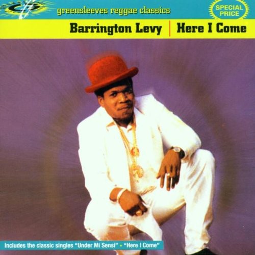 the album cover for Barrington Levy - Here I Come