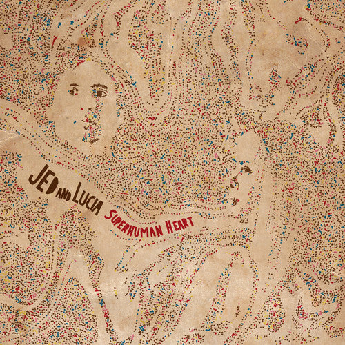 the album cover for Jed and Lucia - Superhuman Heart