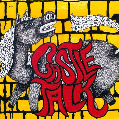 the album cover for Screaming Females - Castle Talk