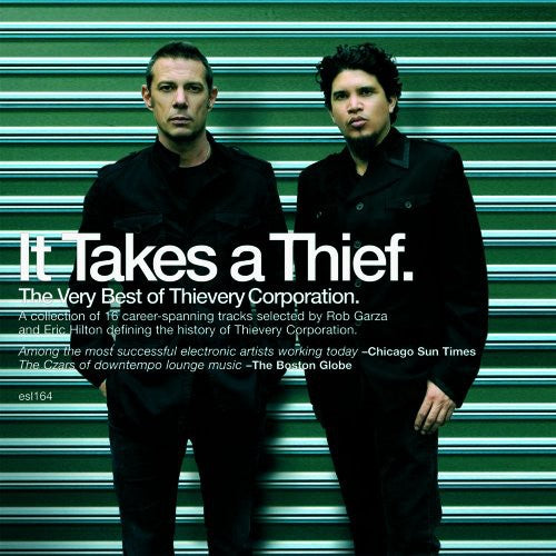 the album cover for Thievery Corporation - It Takes A Thief.