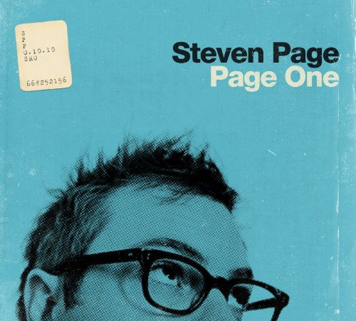the album cover for Steven Page - Page One