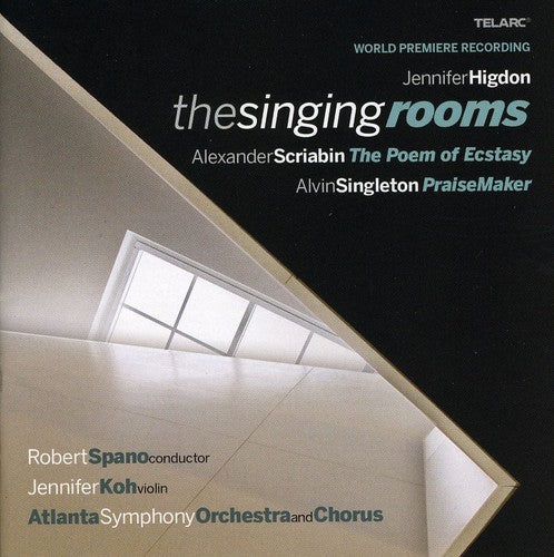 the album cover for Robert Spano - Singing Rooms