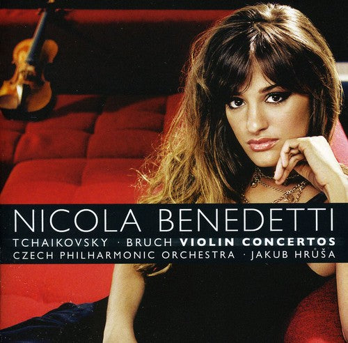 the album cover for Nicola Benedetti - Violin Concertos