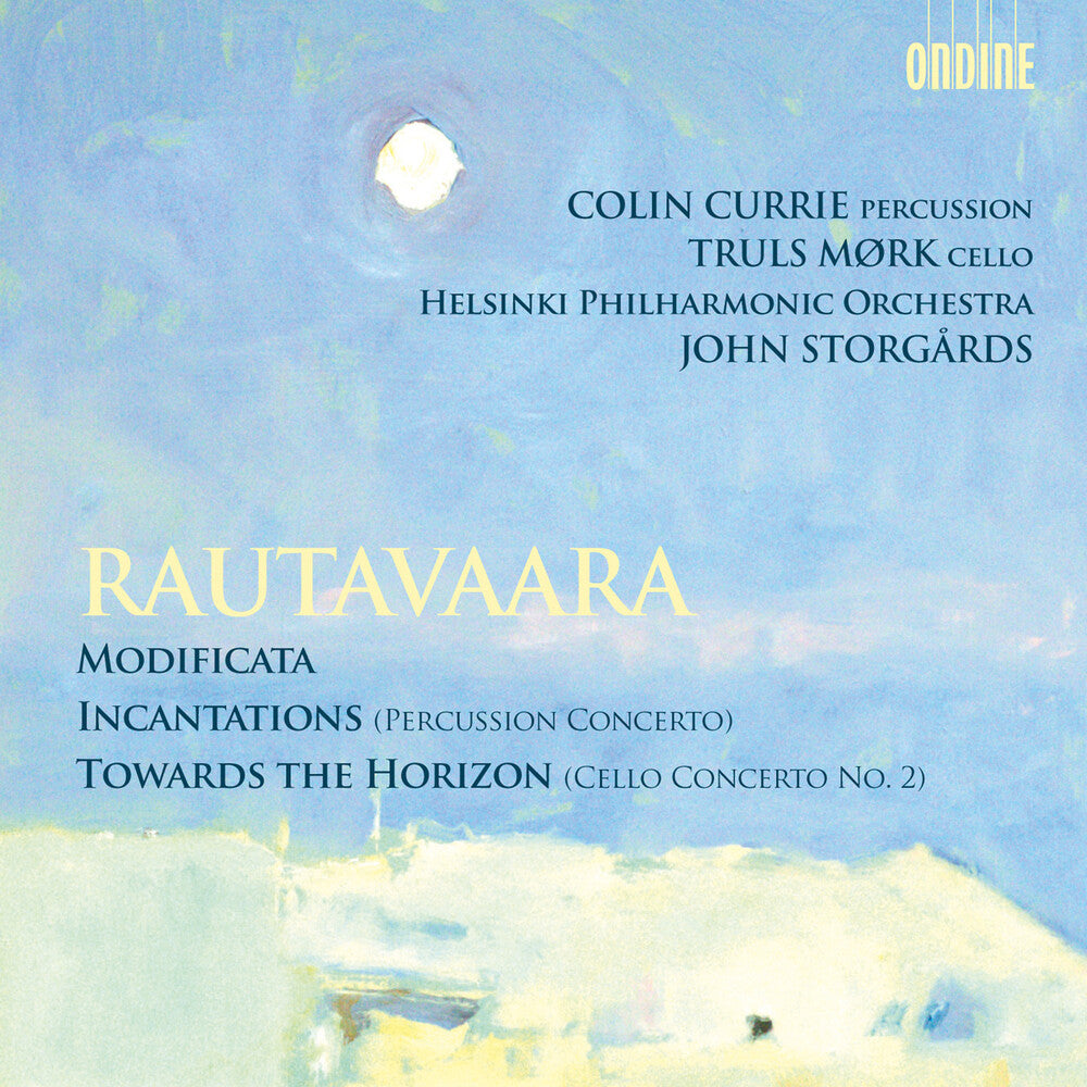 the album cover for John Storgards - Towards the Horizon & Modificata & Incantations