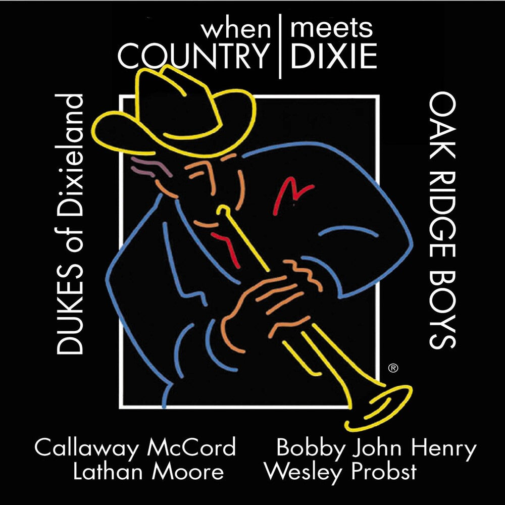 the album cover for Dukes Of Dixieland & Oak Ridge Boys - When Country Meets Dixie