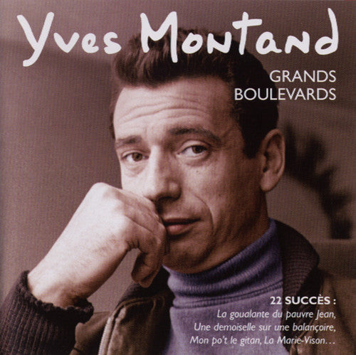 the album cover for Yves Montand - Grands Boulevards [Import]