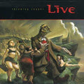 the album cover for Live - Throwing Copper
