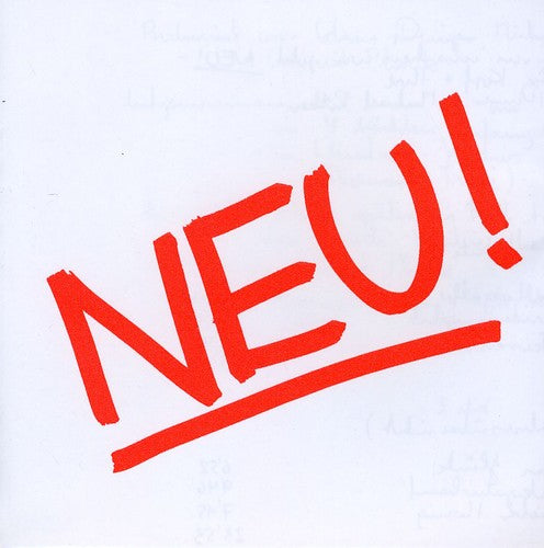 the album cover for Neu! - Neu